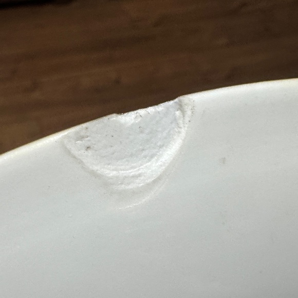 “Chipped”Bavarian china plate with chipped piece flaw - Picture 4 of 6